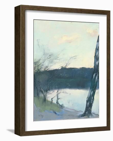Landscape-Lesser Ury-Framed Giclee Print