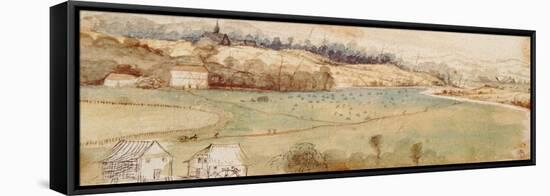 Landscape-Albrecht Dürer-Framed Stretched Canvas