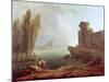 Landscape-Hubert Robert-Mounted Giclee Print