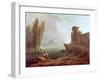 Landscape-Hubert Robert-Framed Giclee Print