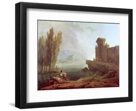 Landscape-Hubert Robert-Framed Giclee Print