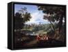 Landscape-Andrea Locatelli-Framed Stretched Canvas