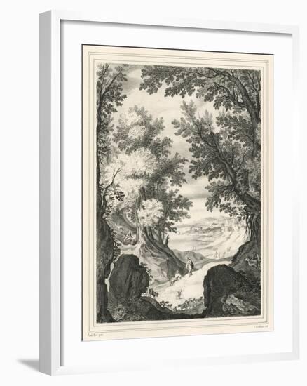Landscape-Paul Brill Or Bril-Framed Giclee Print