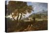 Landscape-Gaspard Poussin Dughet-Stretched Canvas