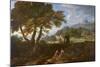 Landscape-Gaspard Poussin Dughet-Mounted Giclee Print