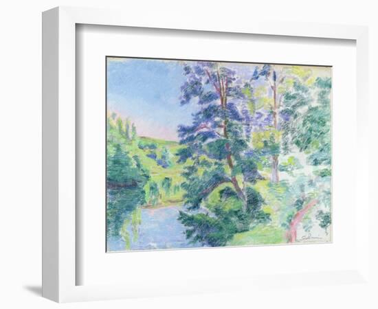 Landscape-Jean Baptiste Armand Guillaumin-Framed Giclee Print