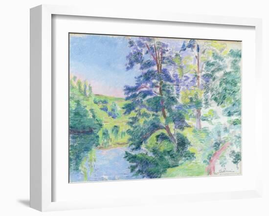 Landscape-Jean Baptiste Armand Guillaumin-Framed Giclee Print