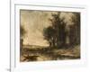 Landscape-Jean-Baptiste-Camille Corot-Framed Giclee Print