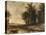 Landscape-Jean-Baptiste-Camille Corot-Stretched Canvas