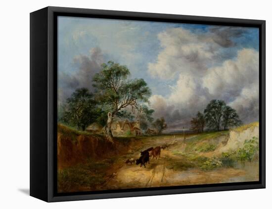 Landscape-George Cole-Framed Stretched Canvas