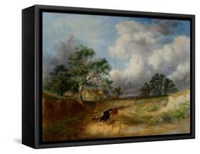 Landscape-George Cole-Framed Stretched Canvas