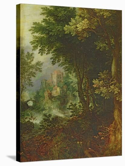 Landscape-Gillis van III Coninxloo-Stretched Canvas