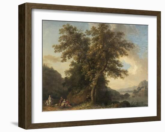 Landscape-Jacob-Philippe Hackert-Framed Giclee Print