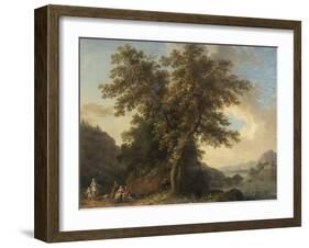 Landscape-Jacob-Philippe Hackert-Framed Giclee Print