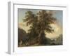Landscape-Jacob-Philippe Hackert-Framed Giclee Print