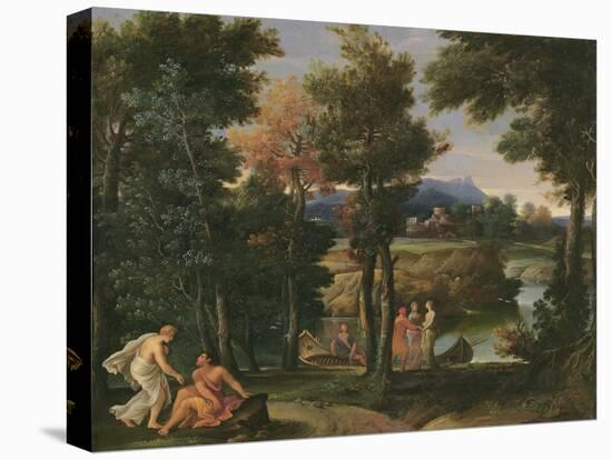 Landscape-Giovanni Francesco Grimaldi-Stretched Canvas