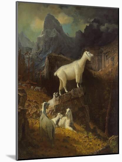 Landscape-Albert Bierstadt-Mounted Giclee Print