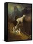 Landscape-Albert Bierstadt-Framed Stretched Canvas