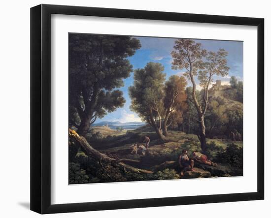 Landscape-Jan Frans van Bloemen-Framed Giclee Print
