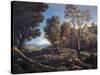 Landscape-Jan Frans van Bloemen-Stretched Canvas