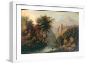 Landscape-Henry Dawson-Framed Giclee Print