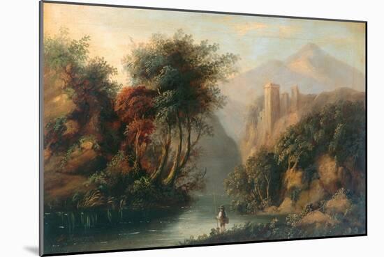 Landscape-Henry Dawson-Mounted Giclee Print