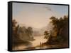 Landscape-null-Framed Stretched Canvas