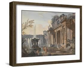 Landscape-Jean-Baptiste Lallemand-Framed Giclee Print