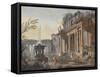 Landscape-Jean-Baptiste Lallemand-Framed Stretched Canvas