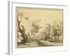 Landscape-Rembrandt van Rijn-Framed Giclee Print
