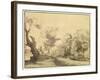 Landscape-Rembrandt van Rijn-Framed Giclee Print