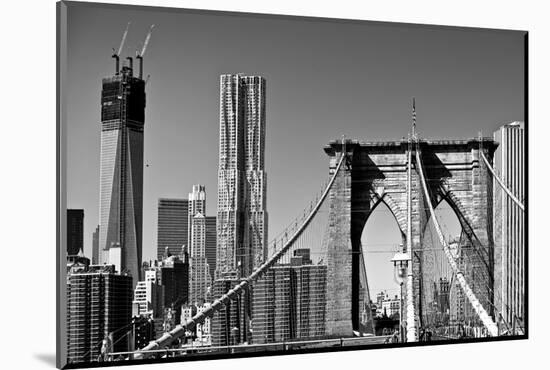 Landscapes - Brooklyn Bridge - New York - United States-Philippe Hugonnard-Mounted Photographic Print