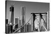 Landscapes - Brooklyn Bridge - New York - United States-Philippe Hugonnard-Stretched Canvas