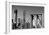 Landscapes - Brooklyn Bridge - New York - United States-Philippe Hugonnard-Framed Photographic Print