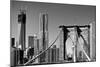 Landscapes - Brooklyn Bridge - New York - United States-Philippe Hugonnard-Mounted Photographic Print