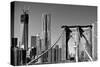 Landscapes - Brooklyn Bridge - New York - United States-Philippe Hugonnard-Stretched Canvas