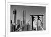 Landscapes - Brooklyn Bridge - New York - United States-Philippe Hugonnard-Framed Photographic Print