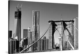 Landscapes - Brooklyn Bridge - New York - United States-Philippe Hugonnard-Stretched Canvas