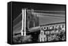 Landscapes - Brooklyn Bridge - New York - United States-Philippe Hugonnard-Framed Stretched Canvas