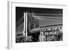 Landscapes - Brooklyn Bridge - New York - United States-Philippe Hugonnard-Framed Photographic Print