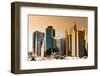 Landscapes - Buildings - Sunset - Financial District - New York - United States-Philippe Hugonnard-Framed Photographic Print