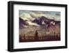 Landscapes on Denali Highway.Alaska. Instagram Filter.-Galyna Andrushko-Framed Photographic Print