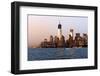 Landscapes - Sunset - Skylines - Mannattan - New York City - United States-Philippe Hugonnard-Framed Photographic Print