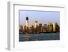 Landscapes - Sunset - Skylines - Mannattan - New York City - United States-Philippe Hugonnard-Framed Photographic Print