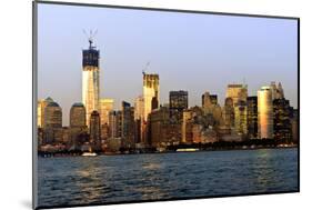 Landscapes - Sunset - Skylines - Mannattan - New York City - United States-Philippe Hugonnard-Mounted Photographic Print