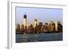 Landscapes - Sunset - Skylines - Mannattan - New York City - United States-Philippe Hugonnard-Framed Photographic Print