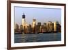 Landscapes - Sunset - Skylines - Mannattan - New York City - United States-Philippe Hugonnard-Framed Photographic Print