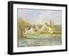 Landschaft bei Pontoise-Camille Pissarro-Framed Giclee Print