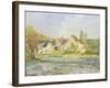 Landschaft bei Pontoise-Camille Pissarro-Framed Giclee Print