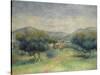 Landschaft Bei Toulons-Pierre-Auguste Renoir-Stretched Canvas